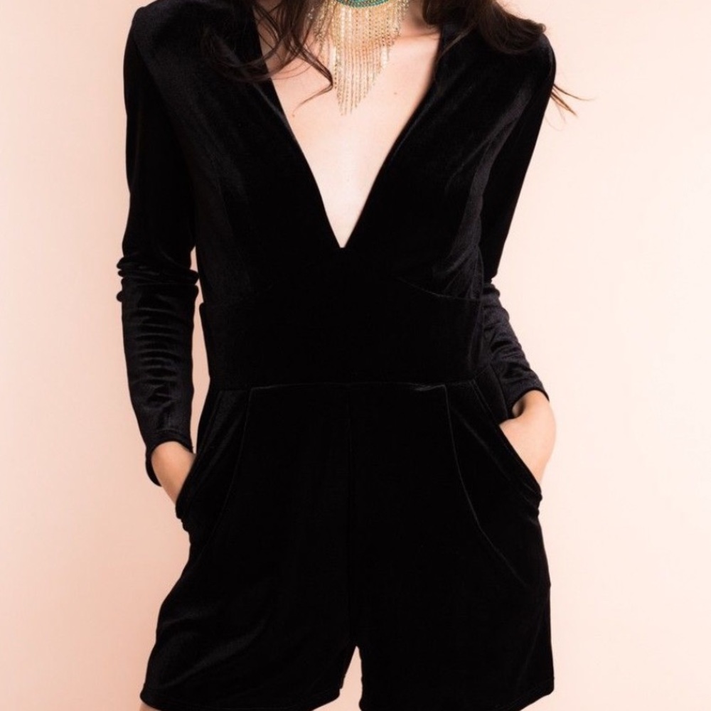 Velvet Romper